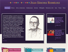 Tablet Screenshot of juliosanchezrodriguez.com